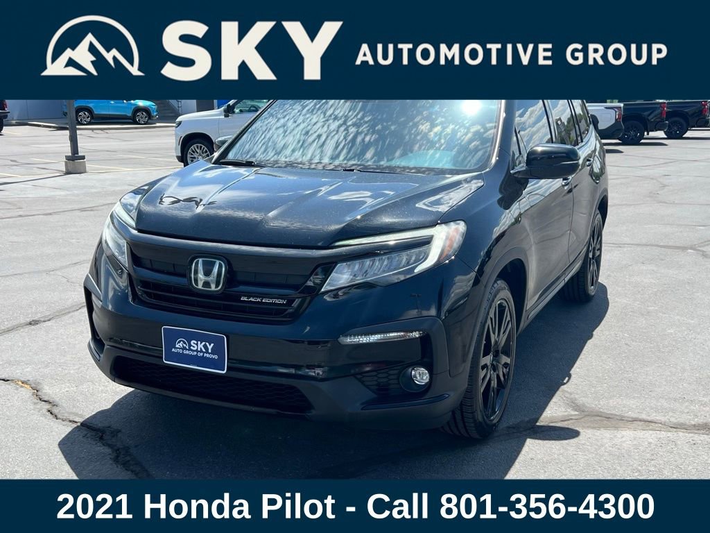 2021 Honda Pilot Black Edition photo 2