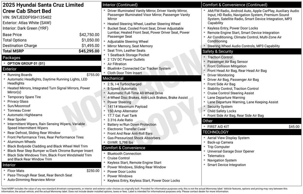2025 Hyundai Santa Cruz Limited 2.5 AWD's photo