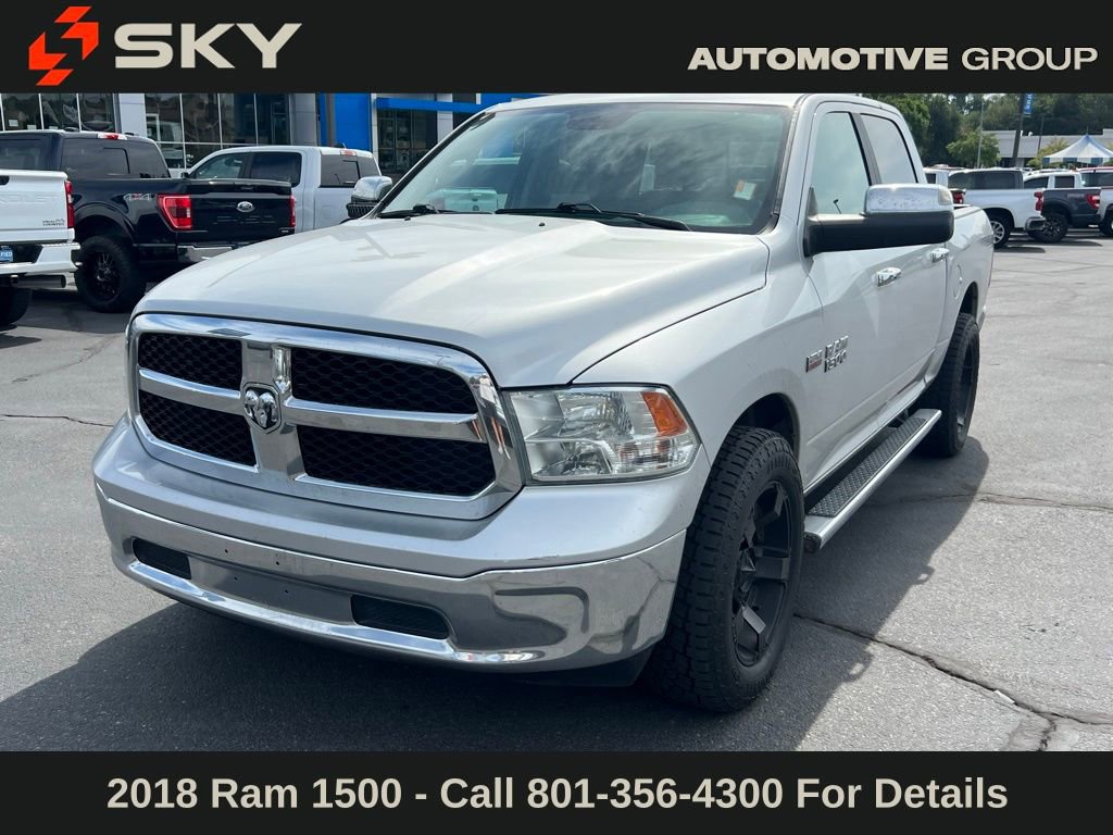 Used 2018 RAM Ram 1500 SLT with VIN 1C6RR7LT5JS147472 for sale in Provo, UT