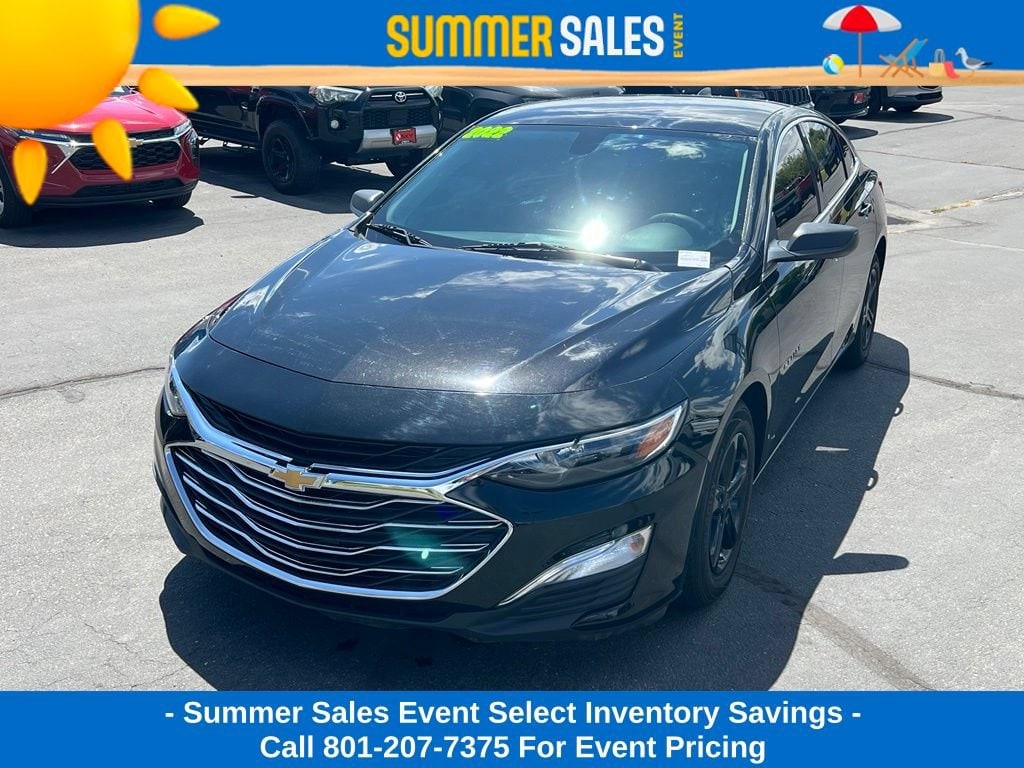 Used 2022 Chevrolet Malibu 1LS with VIN 1G1ZB5ST0NF191874 for sale in Provo, UT