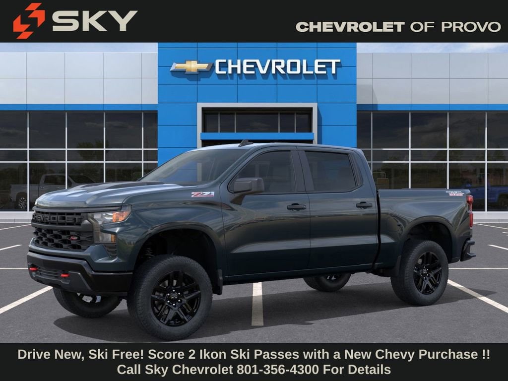 New 2026 Chevrolet Silverado 1500 Custom Trail Boss Truck