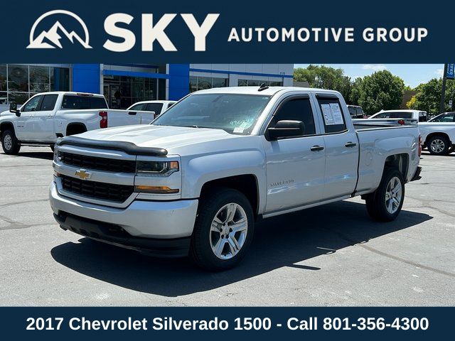Used 2017 Chevrolet Silverado 1500 Custom with VIN 1GCRCPEC7HZ268352 for sale in Provo, UT