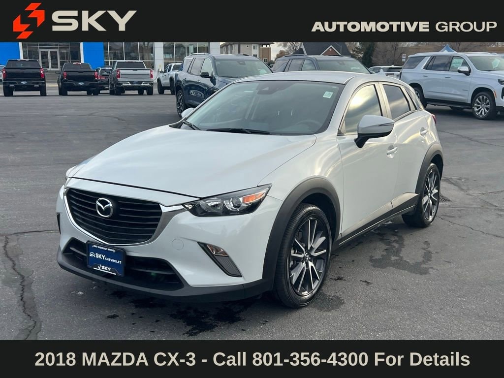 Used 2018 Mazda CX-3 Touring with VIN JM1DKFC7XJ0300525 for sale in Provo, UT