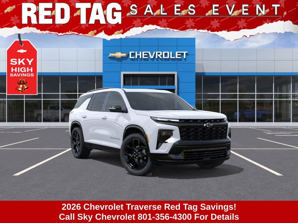 New 2026 Chevrolet Traverse RS SUV