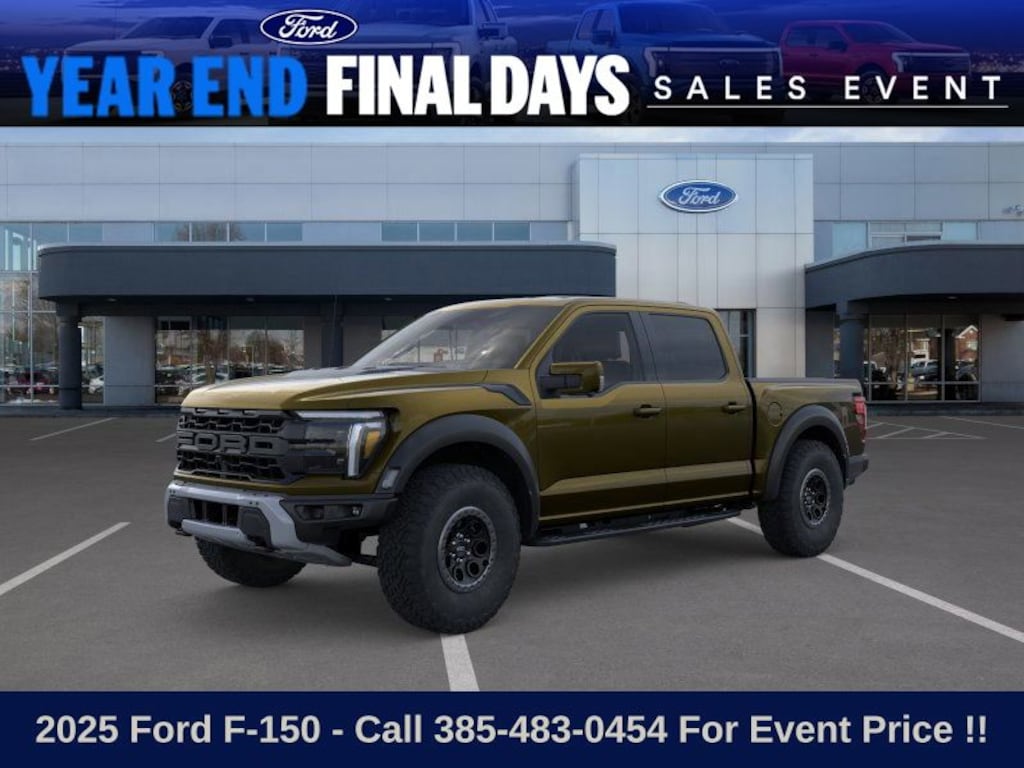 New 2025 Ford F-150 Raptor Truck SuperCrew Cab