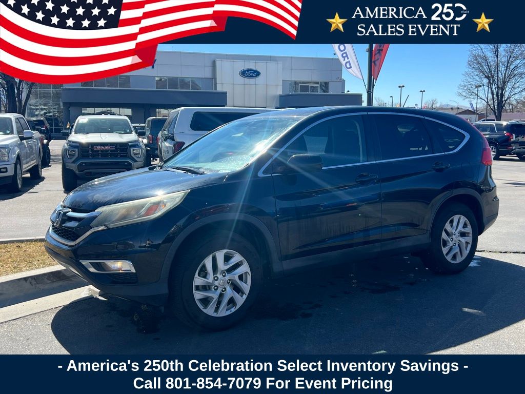 Used 2015 Honda CR-V EX with VIN 2HKRM4H53FH647667 for sale in Provo, UT