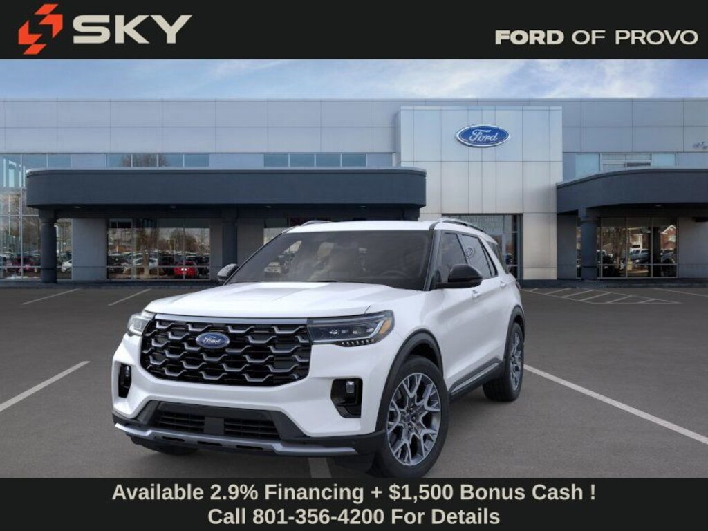 New 2025 Ford Explorer Platinum SUV