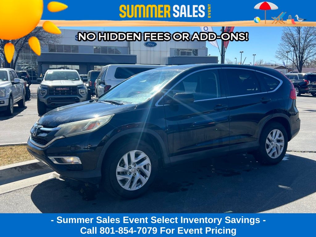 Used 2015 Honda CR-V EX with VIN 2HKRM4H53FH647667 for sale in Provo, UT