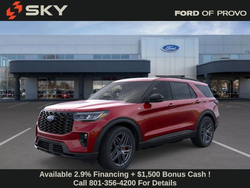 New 2025 Ford Explorer ST-Line SUV