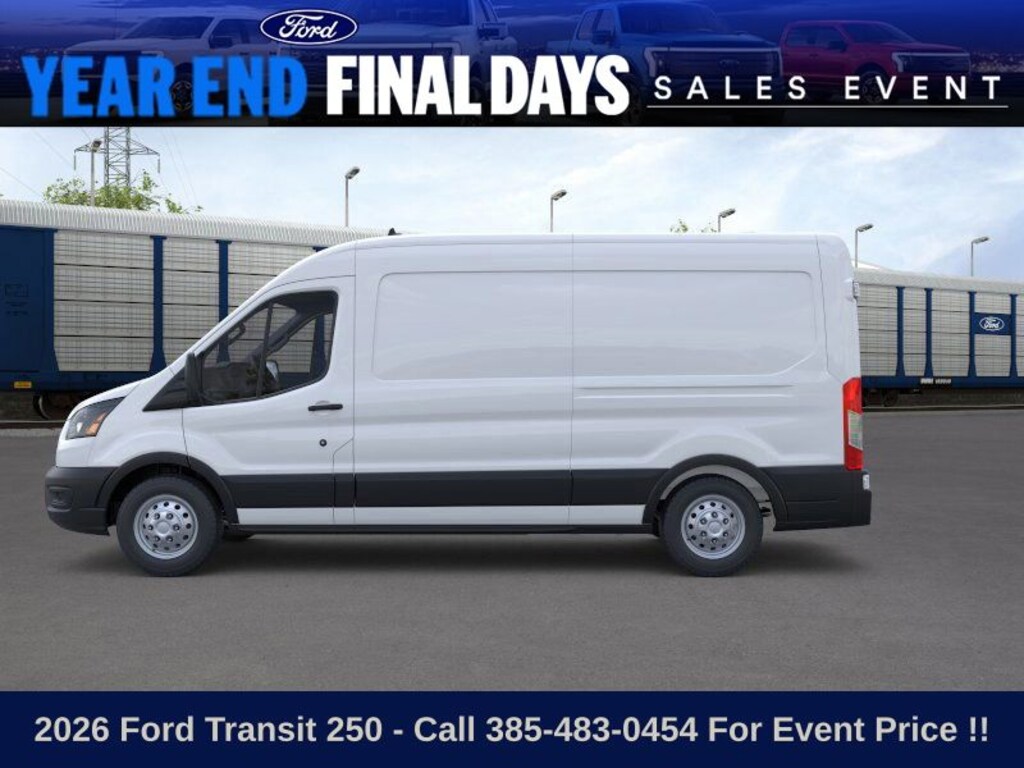 New 2026 Ford Transit-250 Base Van Medium Roof Van