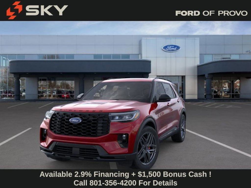 New 2025 Ford Explorer ST-Line SUV