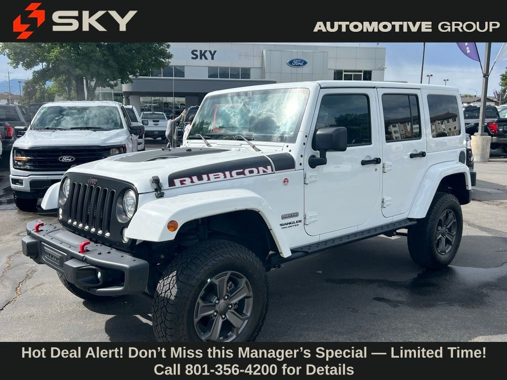 Used 2017 Jeep Wrangler JK Unlimited Rubicon 4x4 SUV