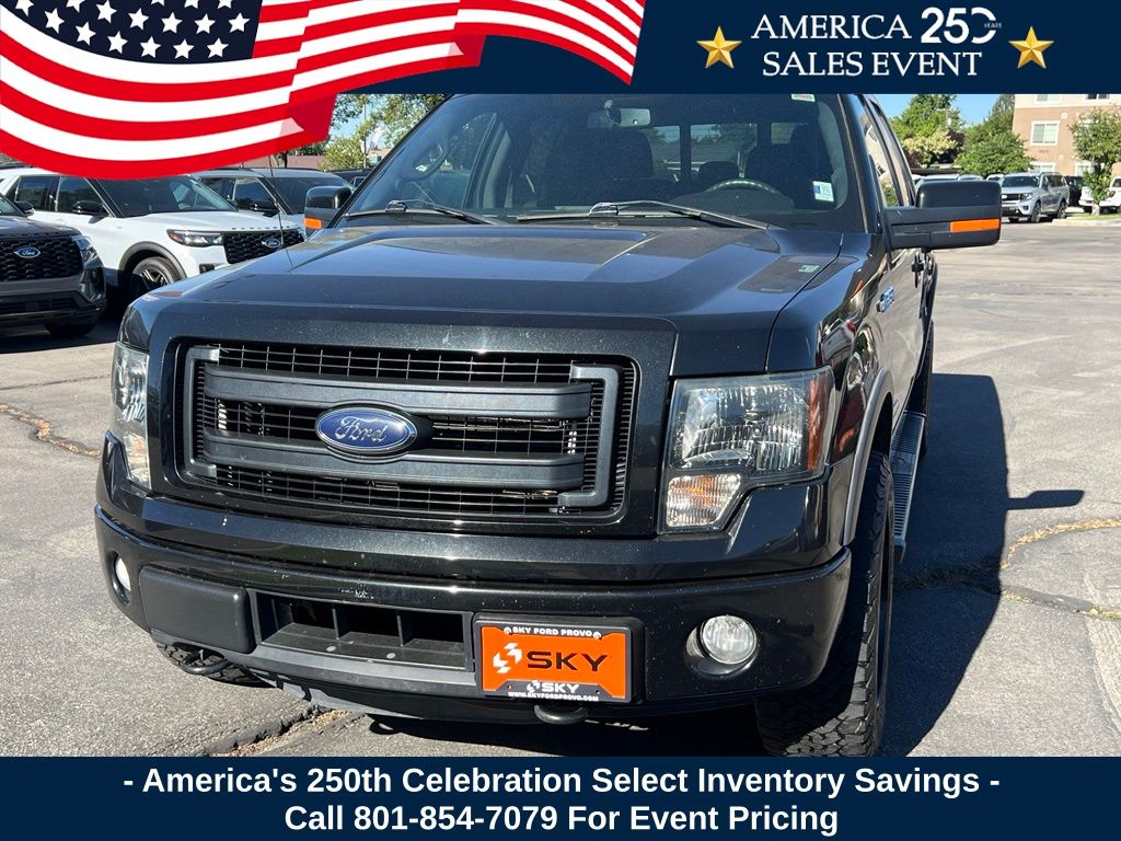 Used 2014 Ford F-150 FX4 with VIN 1FTFW1ETXEFD03180 for sale in Provo, UT