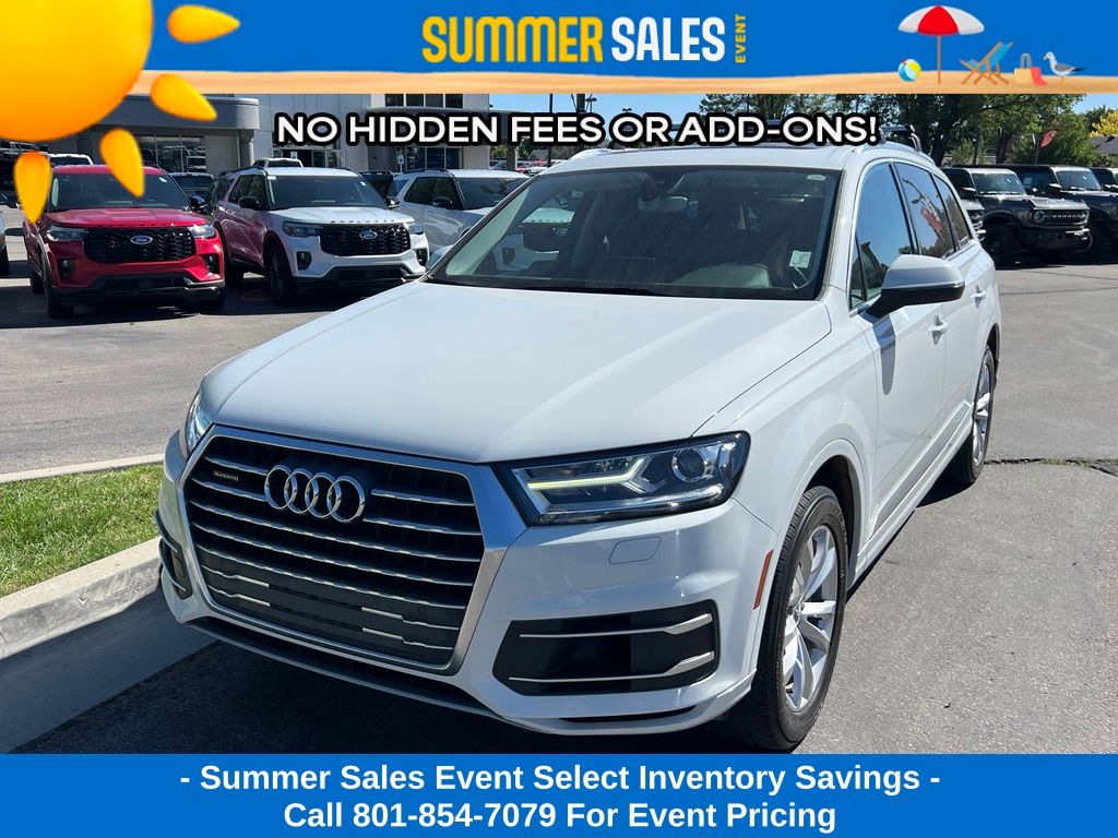 Used 2017 Audi Q7 Premium Plus with VIN WA1LAAF72HD014842 for sale in Provo, UT