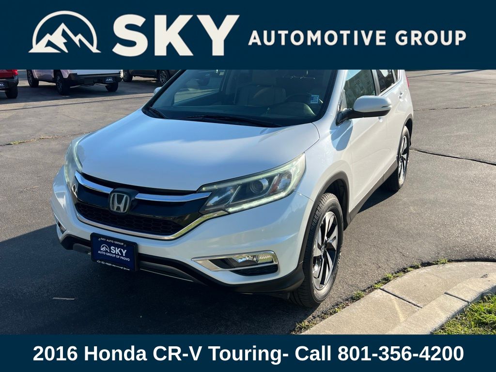 Used 2016 Honda CR-V Touring with VIN 5J6RM4H92GL113795 for sale in Provo, UT