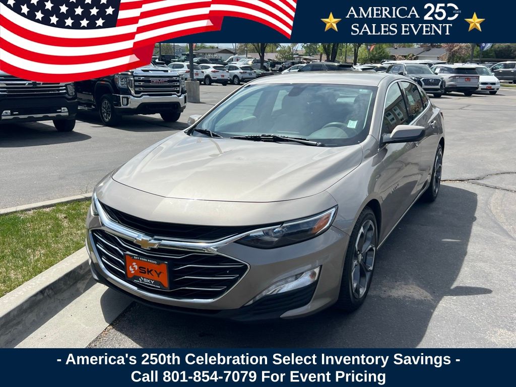Used 2022 Chevrolet Malibu 1LT with VIN 1G1ZD5ST3NF148768 for sale in Provo, UT