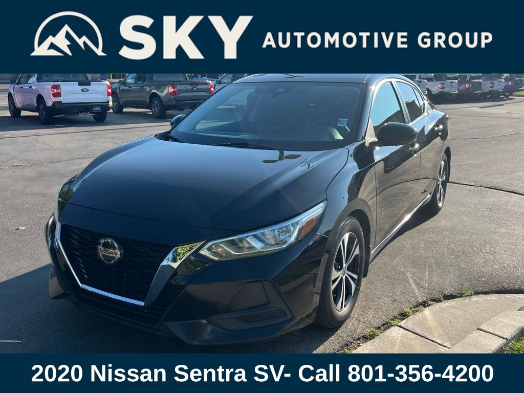 Used 2020 Nissan Sentra SV with VIN 3N1AB8CV8LY243959 for sale in Provo, UT