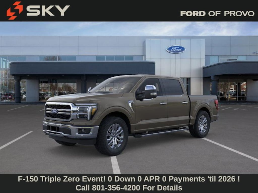 New 2025 Ford F-150 Lariat Truck SuperCrew Cab