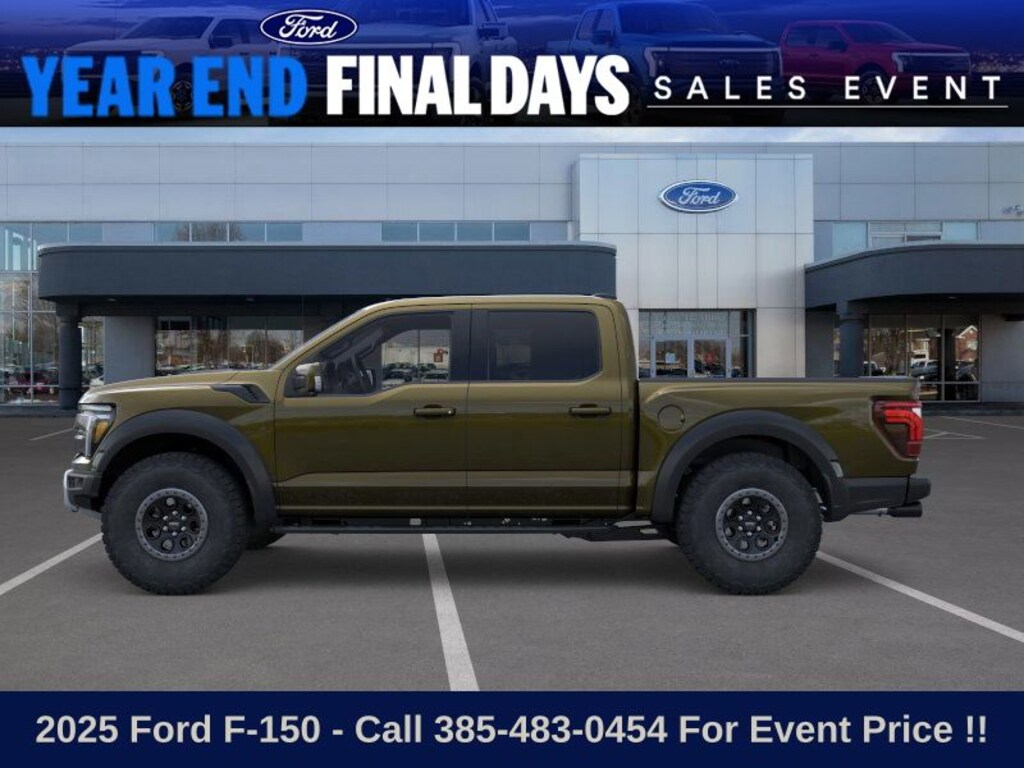 New 2025 Ford F-150 Raptor Truck SuperCrew Cab