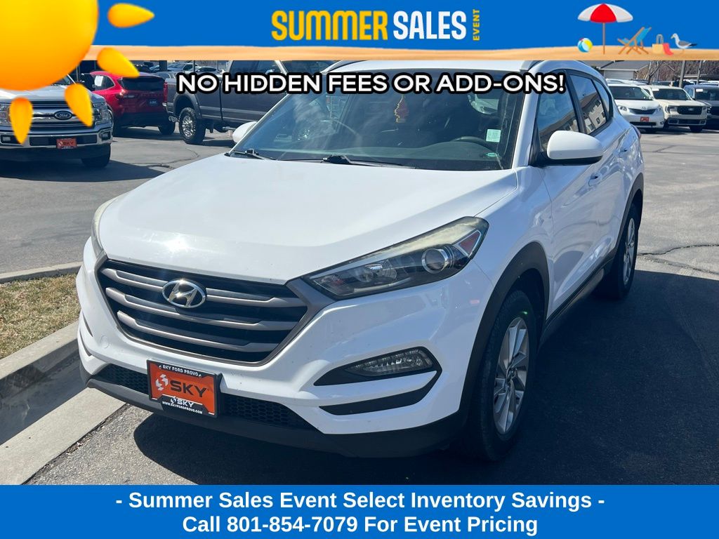 Used 2016 Hyundai Tucson SE with VIN KM8J33A44GU142817 for sale in Provo, UT