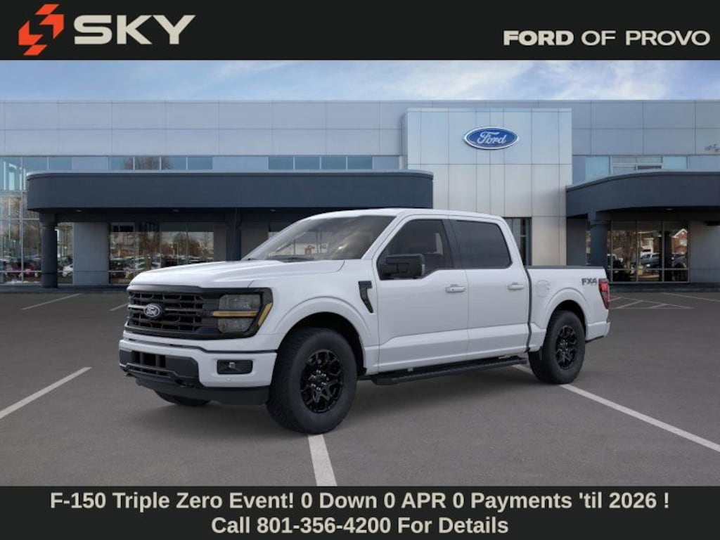 New 2025 Ford F-150 XLT Truck SuperCrew Cab