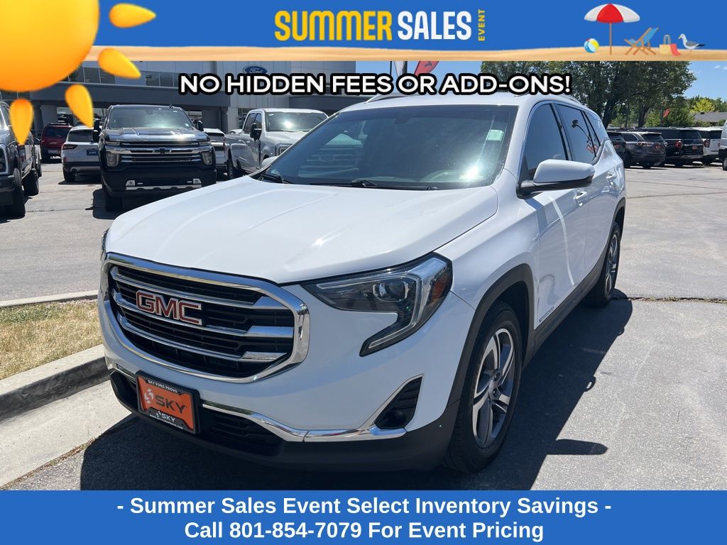 Used 2019 GMC Terrain SLT with VIN 3GKALVEV0KL230922 for sale in Provo, UT
