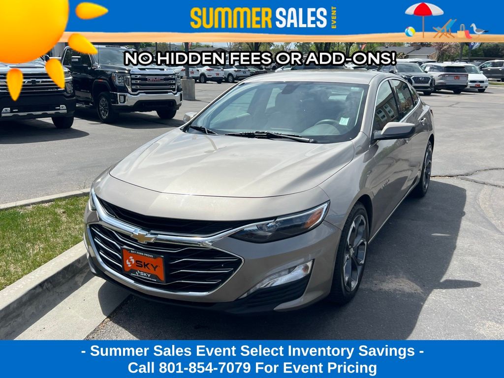 Used 2022 Chevrolet Malibu 1LT with VIN 1G1ZD5ST3NF148768 for sale in Provo, UT