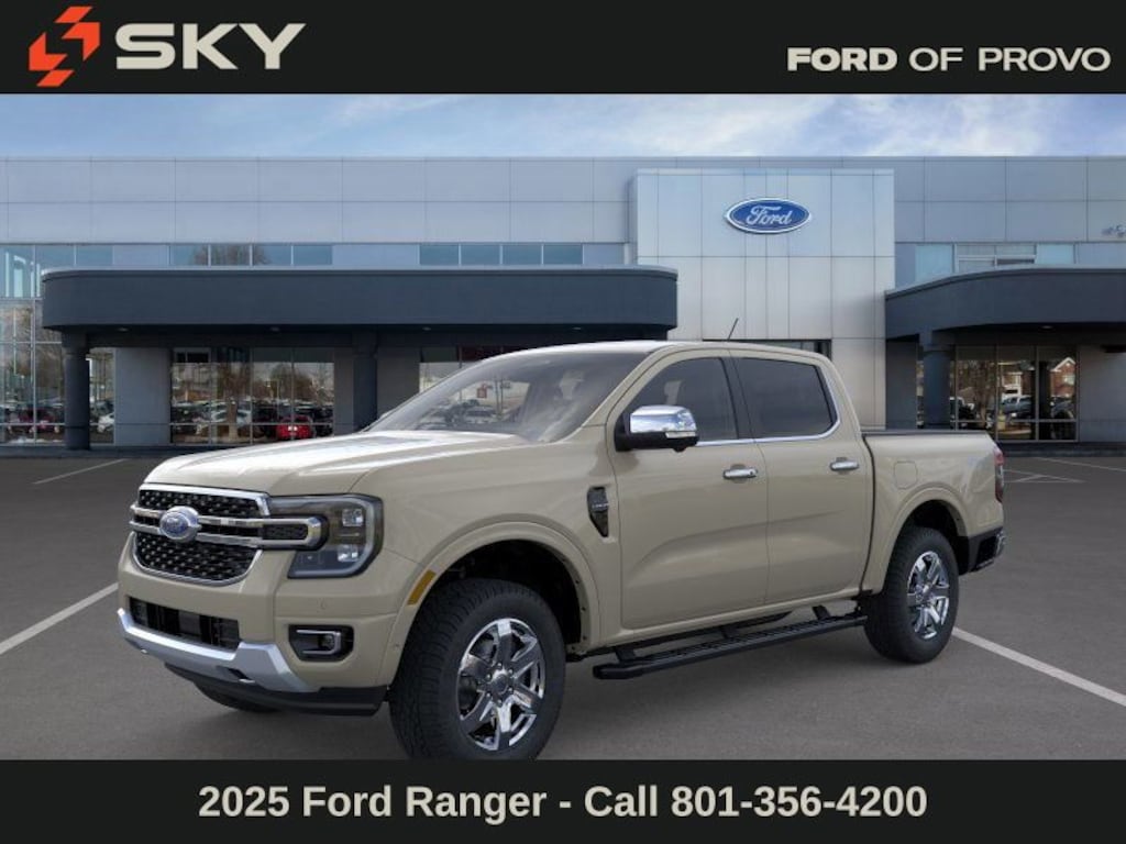 New 2025 Ford Ranger Lariat Truck SuperCrew
