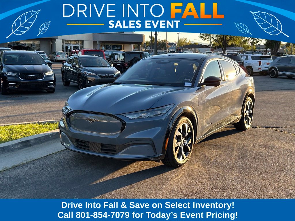 Certified 2023 Ford Mustang Mach-E Premium AWD with VIN 3FMTK3SU4PMA71438 for sale in Provo, UT