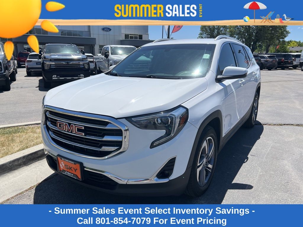 Used 2019 GMC Terrain SLT with VIN 3GKALVEV0KL230922 for sale in Provo, UT