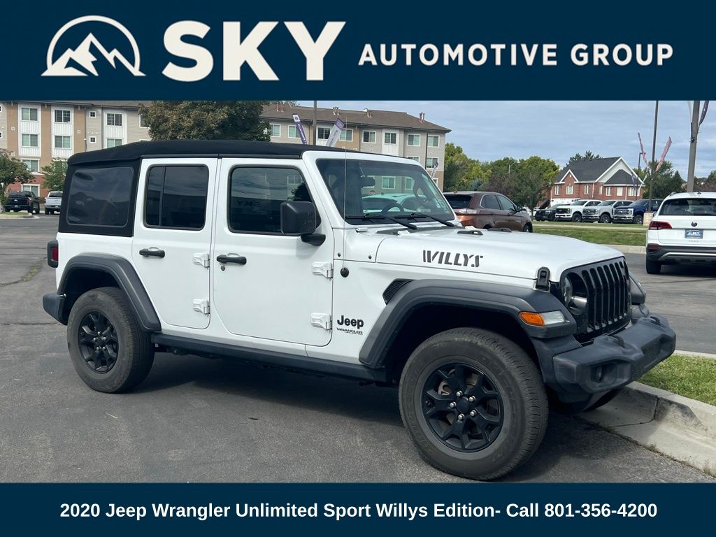 2020 Jeep Wrangler Unlimited Sport Willys photo 3