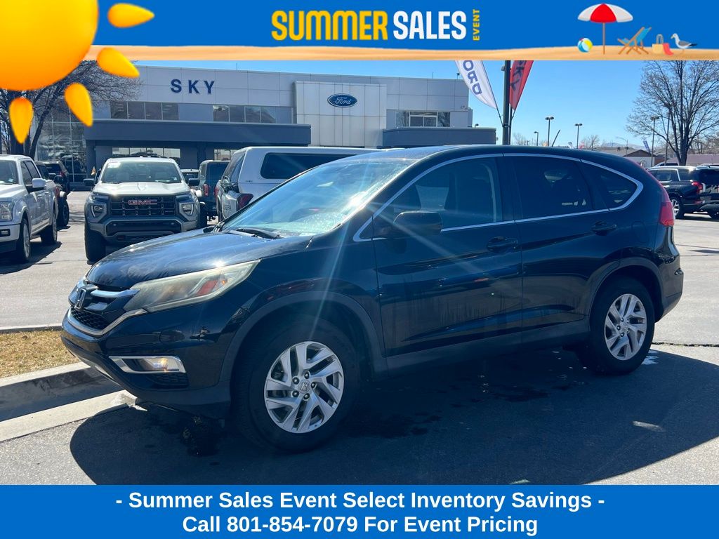 Used 2015 Honda CR-V EX with VIN 2HKRM4H53FH647667 for sale in Provo, UT