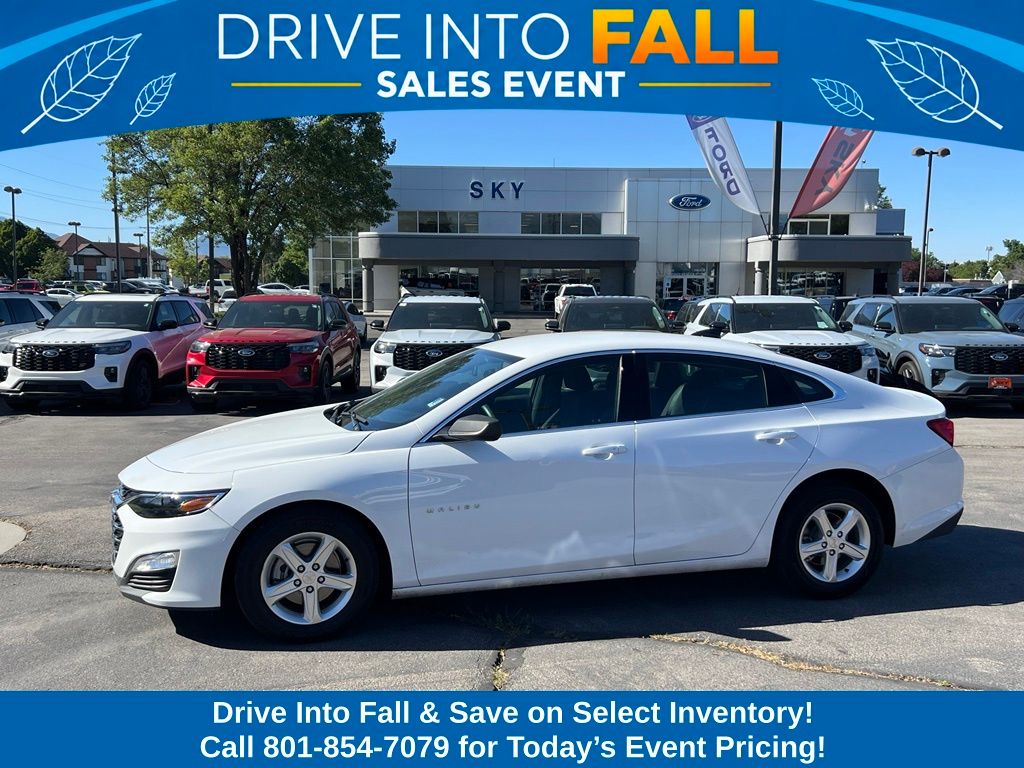 Used 2024 Chevrolet Malibu 1LS with VIN 1G1ZB5ST5RF190967 for sale in Provo, UT