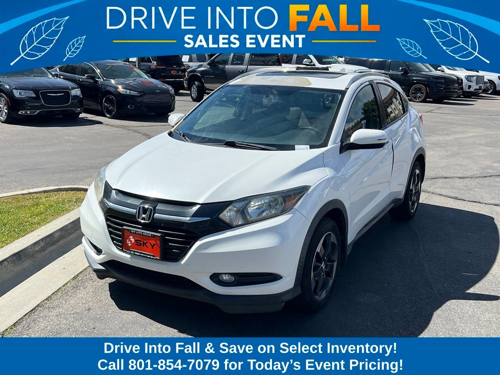 Used 2018 Honda HR-V EX-L with VIN 3CZRU5H70JM705299 for sale in Provo, UT