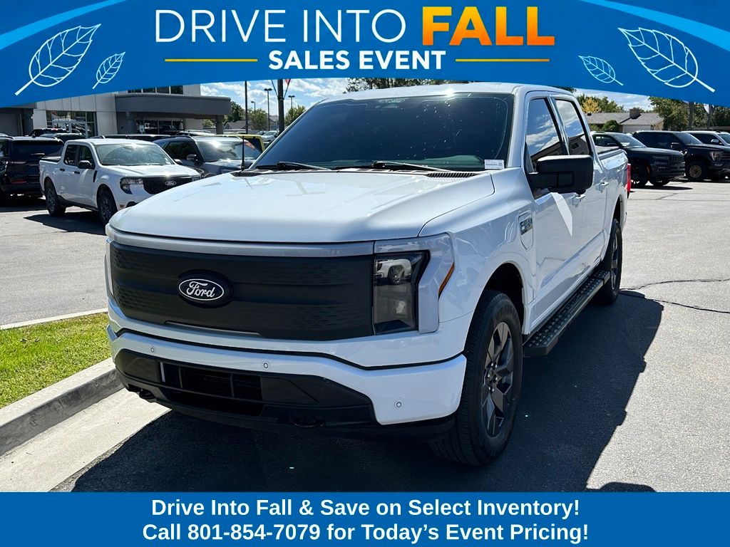 Used 2024 Ford F-150 Lightning Flash with VIN 1FT6W3L73RWG01254 for sale in Provo, UT