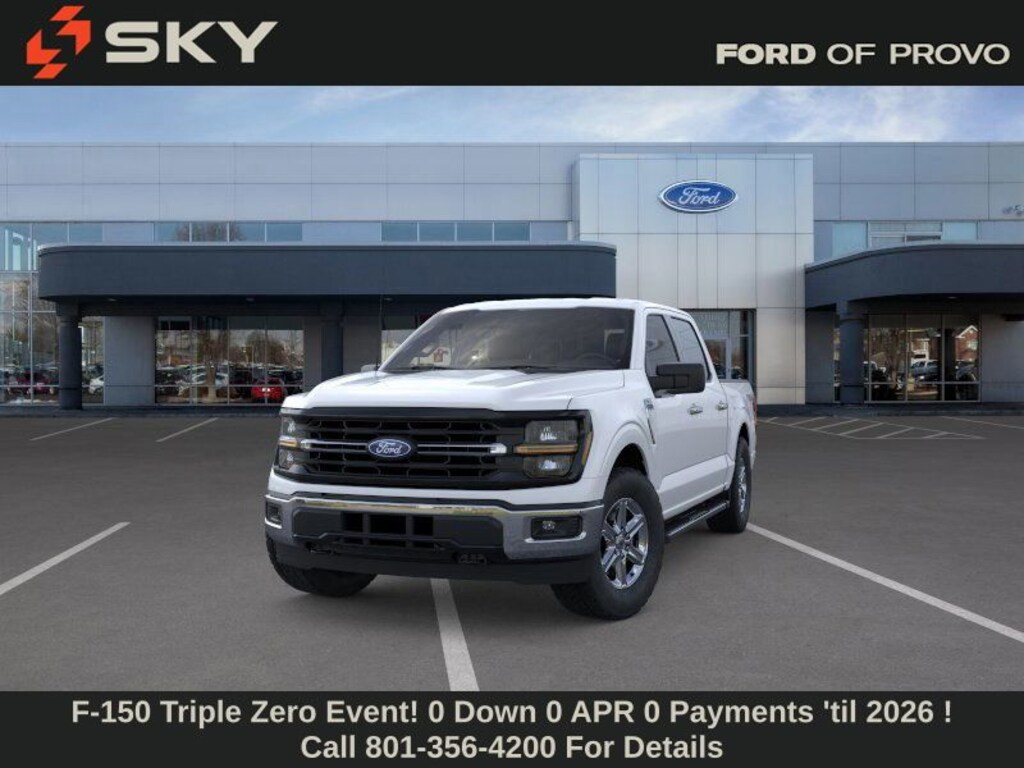 New 2025 Ford F-150 XLT Truck SuperCrew Cab