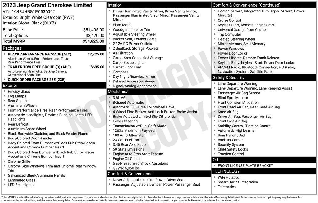 Used 2023 Jeep Grand Cherokee Limited SUV