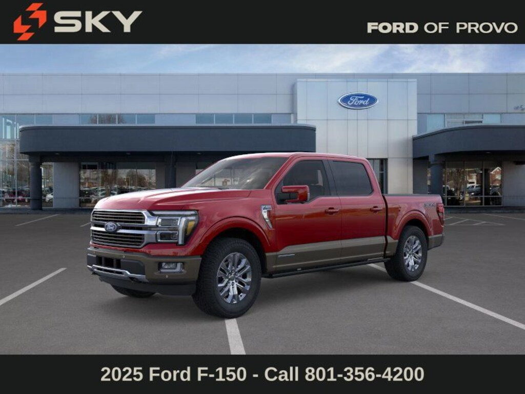New 2025 Ford F-150 King Ranch Truck SuperCrew Cab