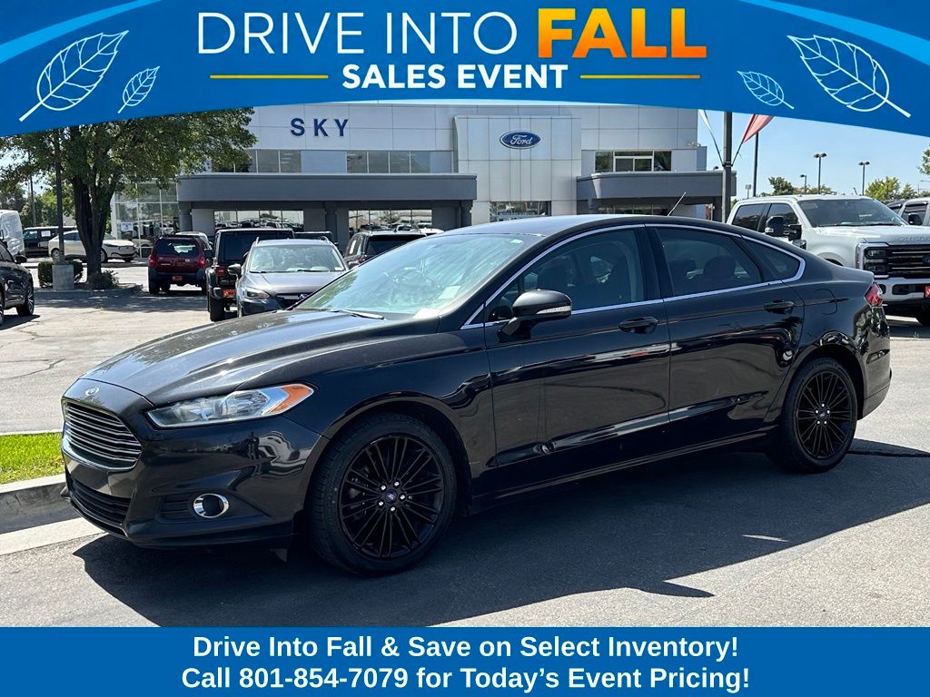 Used 2016 Ford Fusion SE with VIN 3FA6P0T98GR341601 for sale in Provo, UT