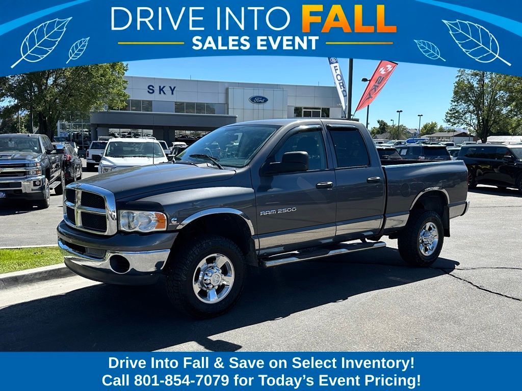 Used 2003 Dodge Ram 2500 Pickup SLT with VIN 1D7KU28623J550225 for sale in Provo, UT