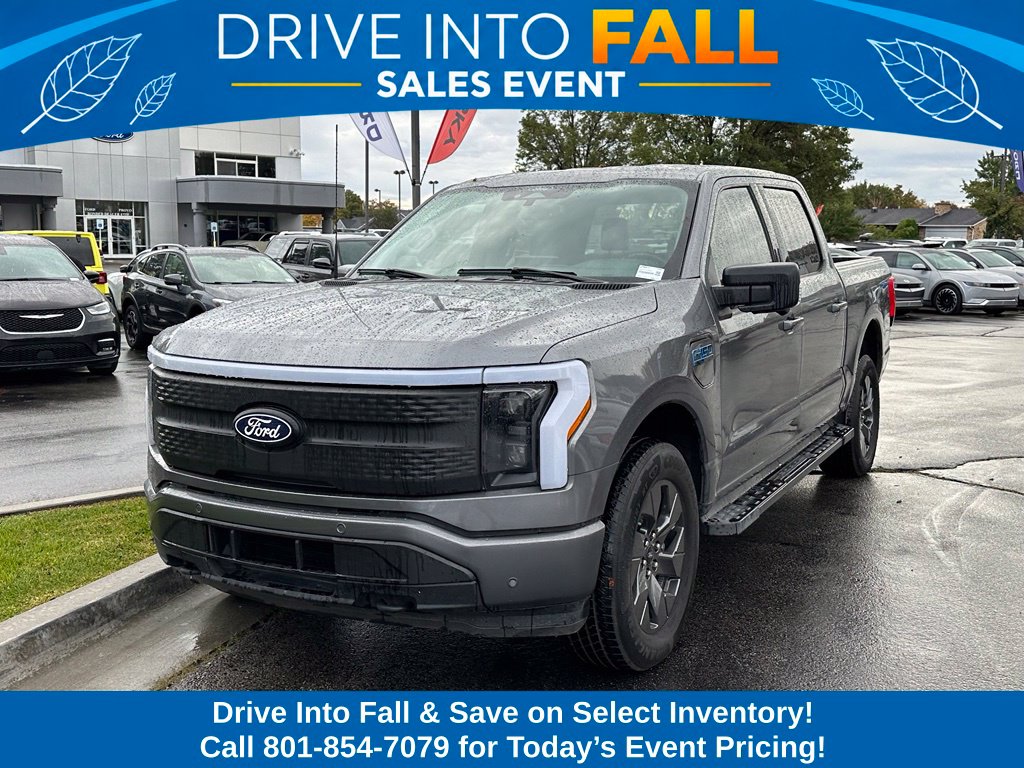 Certified 2024 Ford F-150 Lightning Flash with VIN 1FT6W3L71RWG31627 for sale in Provo, UT