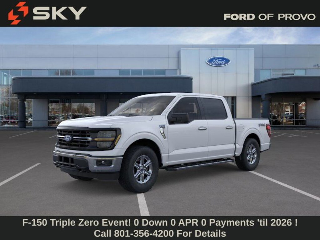 New 2025 Ford F-150 XLT Truck SuperCrew Cab