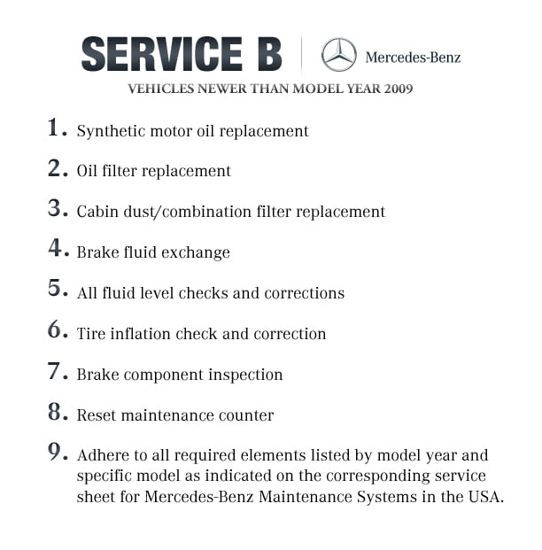 mercedez benz b 0 service cheap way to get it done