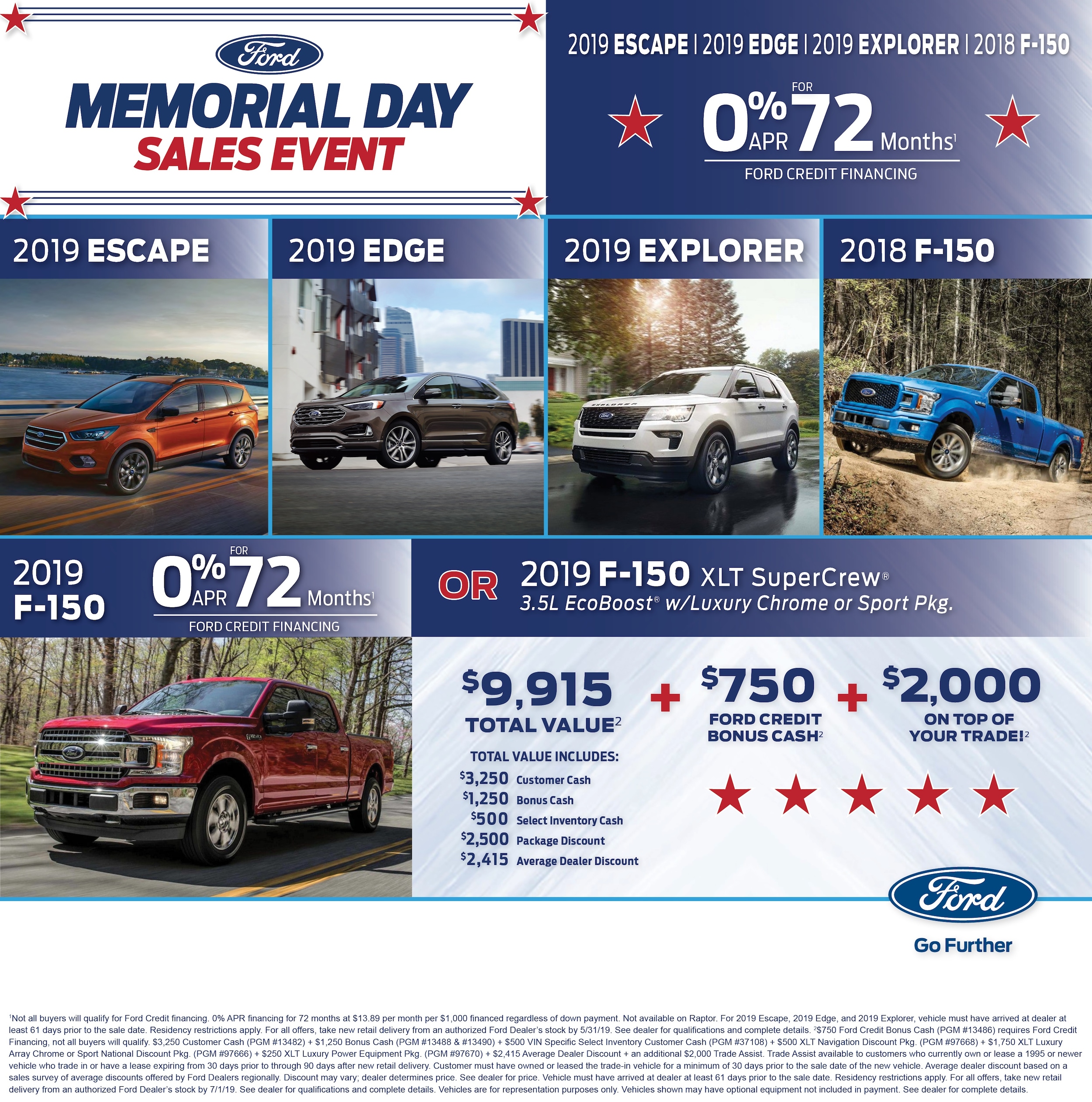 Memorial Day Sales Event Skyline Ford