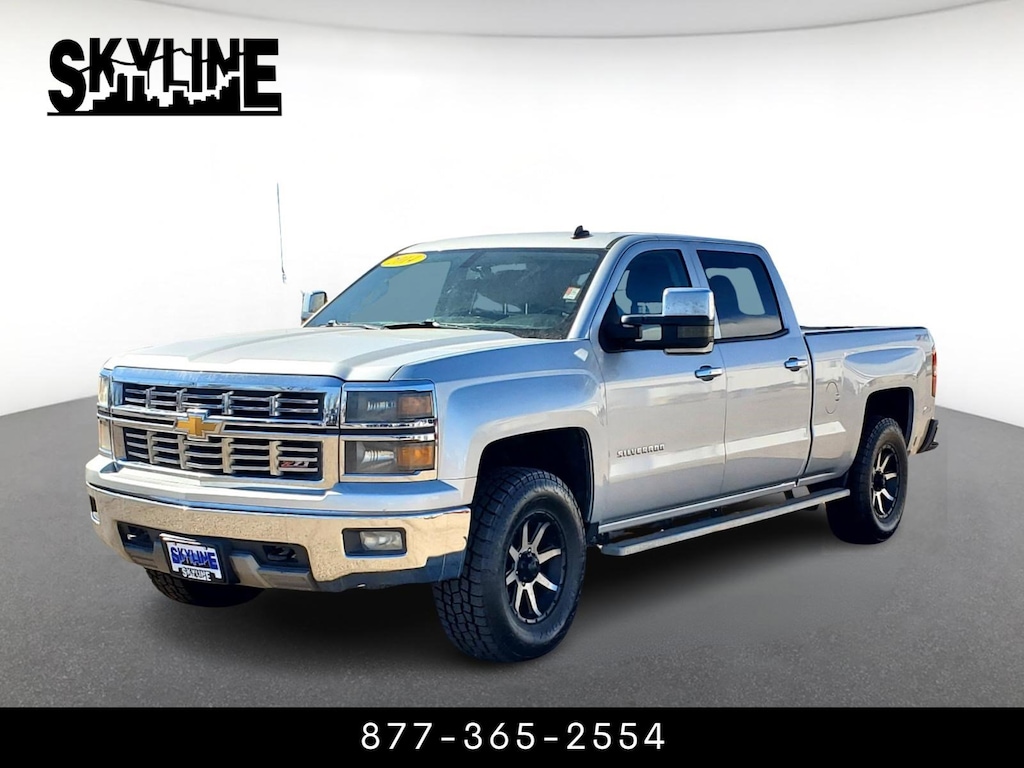 Used 2014 Chevrolet Silverado 1500 4WD Crew Cab 153.0" LT w/2LT Crew Cab Pickup