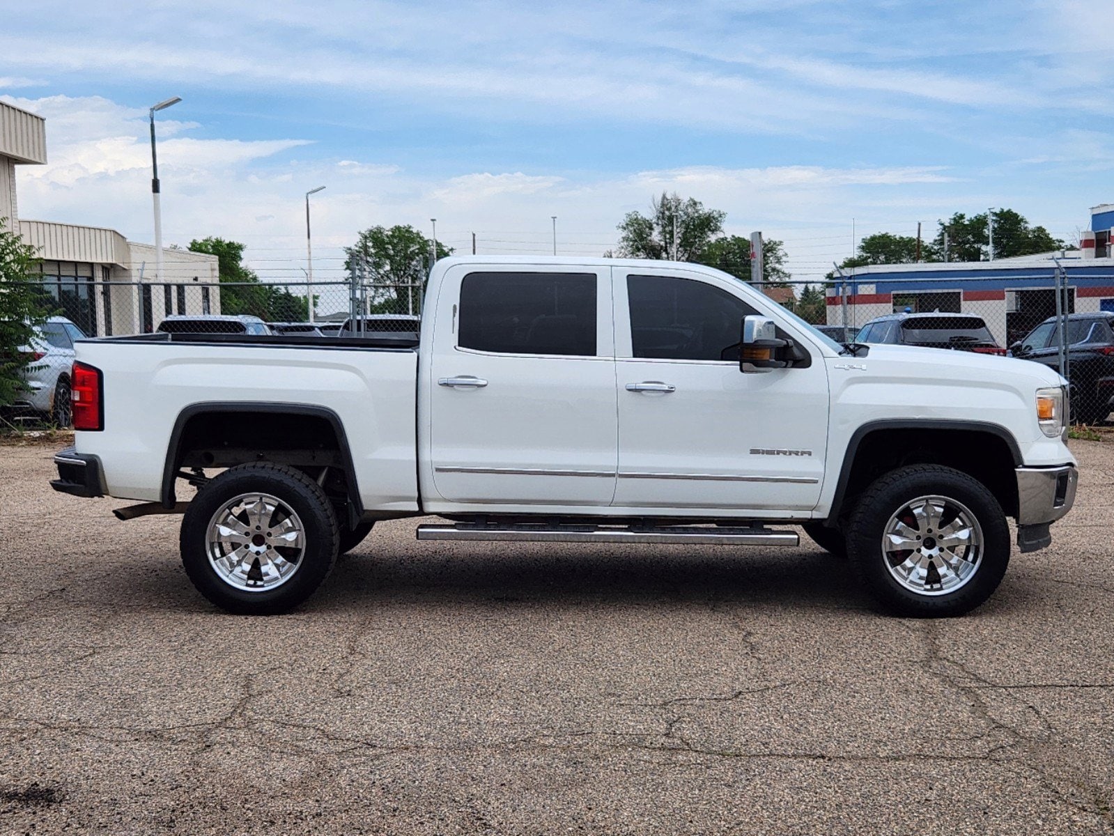 Used 2015 GMC Sierra 1500 SLT with VIN 3GTU2VEC6FG534197 for sale in Thornton, CO