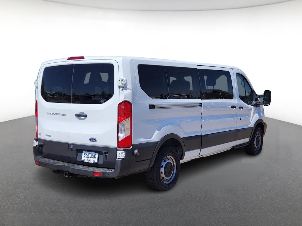 Used 2016 Ford Transit Wagon T-350 148" Low Roof XL Sliding RH Dr Full-size Passenger Van
