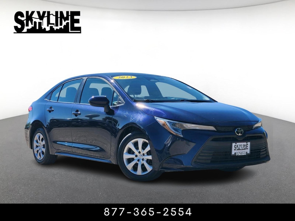 Used 2023 Toyota Corolla LE CVT 4dr Car