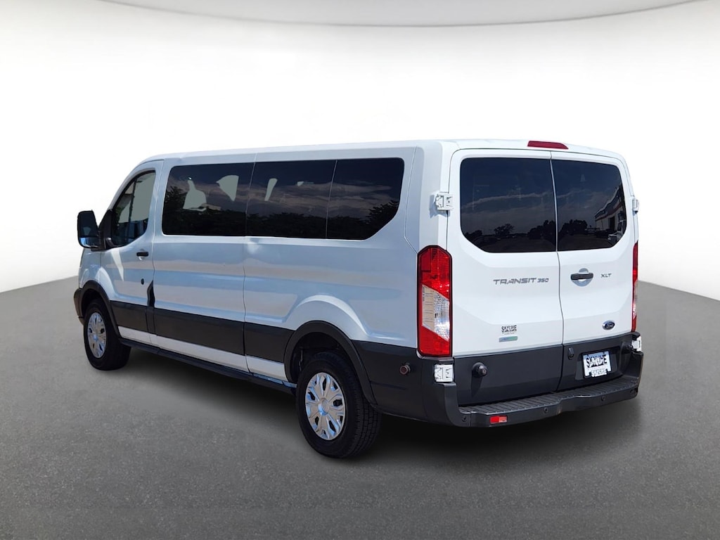 Used 2015 Ford Transit Wagon T-350 148" Low Roof XLT Swing-Out RH Dr Full-size Passenger Van