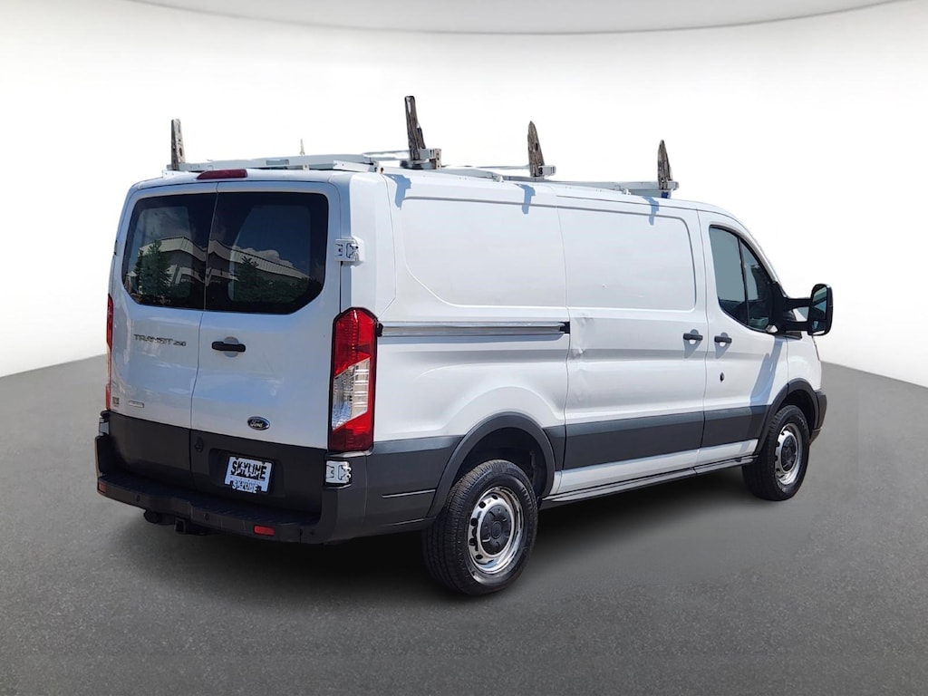 Used 2016 Ford Transit Cargo Van T-250 130" Low Rf 9000 GVWR Sliding RH Dr Mini-van, Cargo